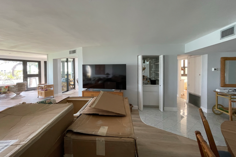 Old living room at Marthaler