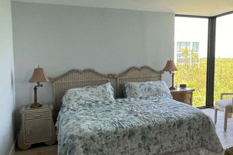 Old primary bedroom at Marthaler