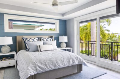 Guest bedroom at Happy House