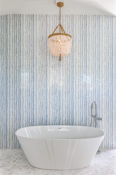 Master bathroom at Lighthouse Pointe, a D'Asign Source design-build