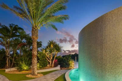 Outdoor lighting at Lighthouse Pointe, a D'Asign Source design-build
