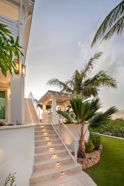 Path lights at Lighthouse Pointe, a D'Asign Source design-build