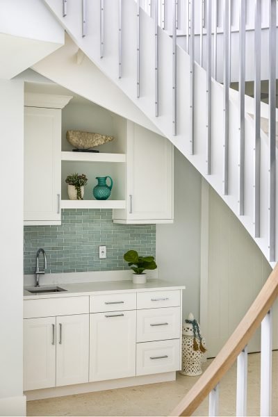Wet bar at Lighthouse Pointe, a D'Asign Source design-build