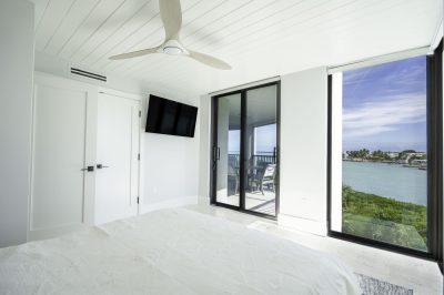 Guest bedroom view at Marthaler, a condo remodel project by D'Asign Source