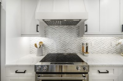 Kitchen backsplash tile at Marthaler, a condo remodel project by D'Asign Source