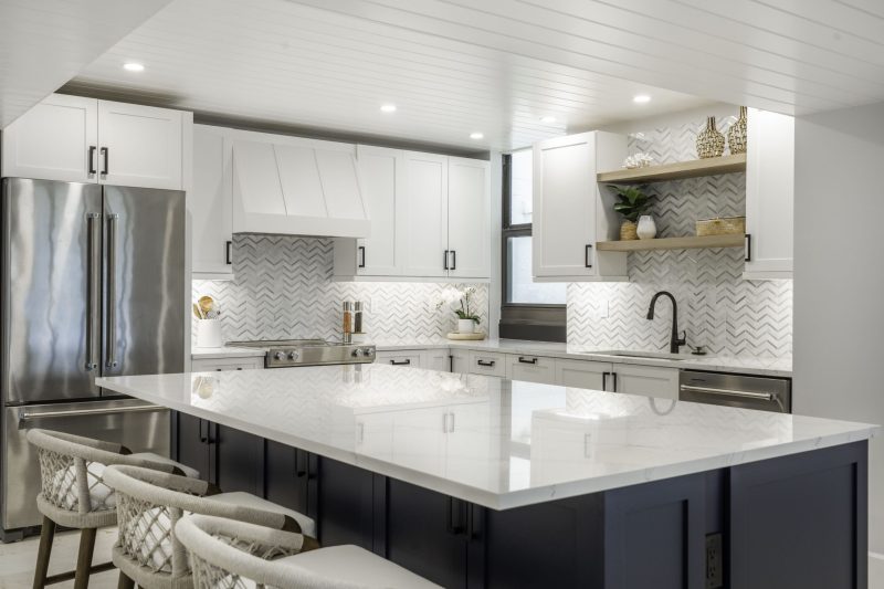 Kitchen at Marthaler, a condo renovation project by D'Asign Source