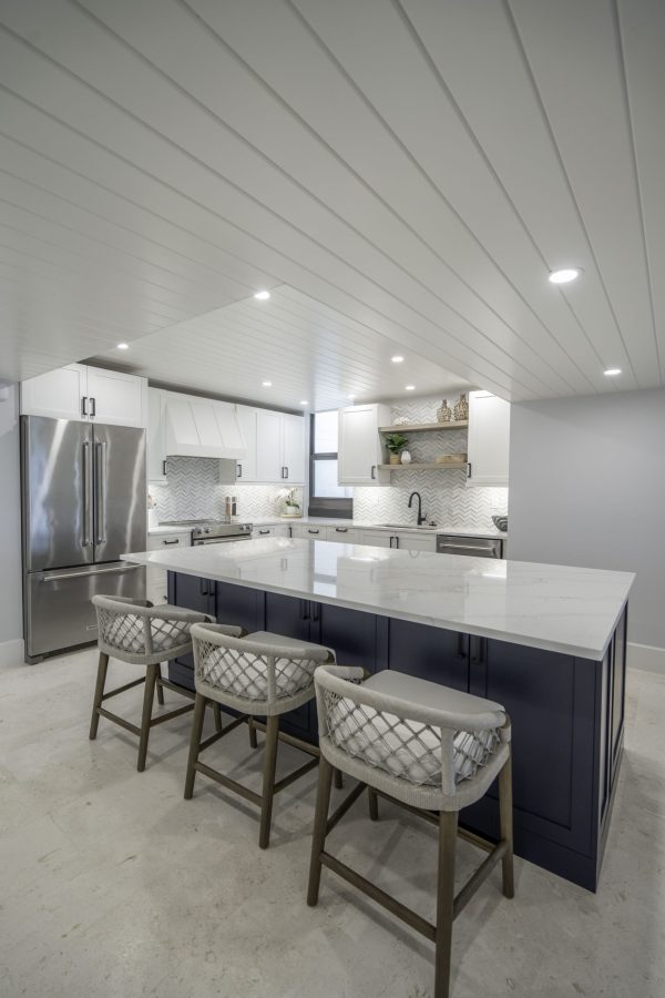 Dining at Marthaler, a condo remodel project by D'Asign Source