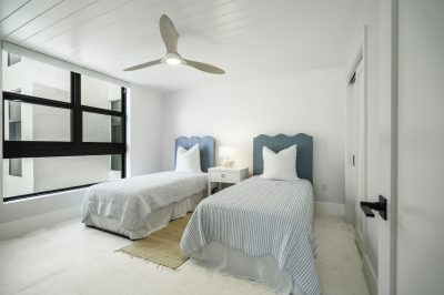 Twin room at Marthaler, a condo renovation project by D'Asign Source