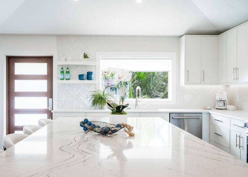 Kitchen after at Sapphire & Mahogany, a D'Asign Source renovation project