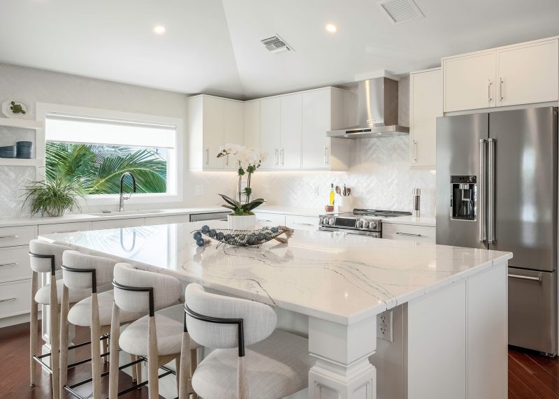 Kitchen after at Sapphire & Mahogany, a D'Asign Source renovation project