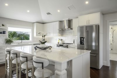 Kitchen at Sapphire & Mahogany, a remodel project of D'Asign Source.