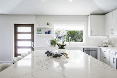 Kitchen at Sapphire & Mahogany, a remodel project of D'Asign Source.