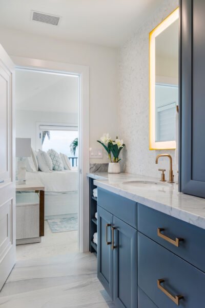 Guest Bathroom 1 Vanity at Summerland Serenity
