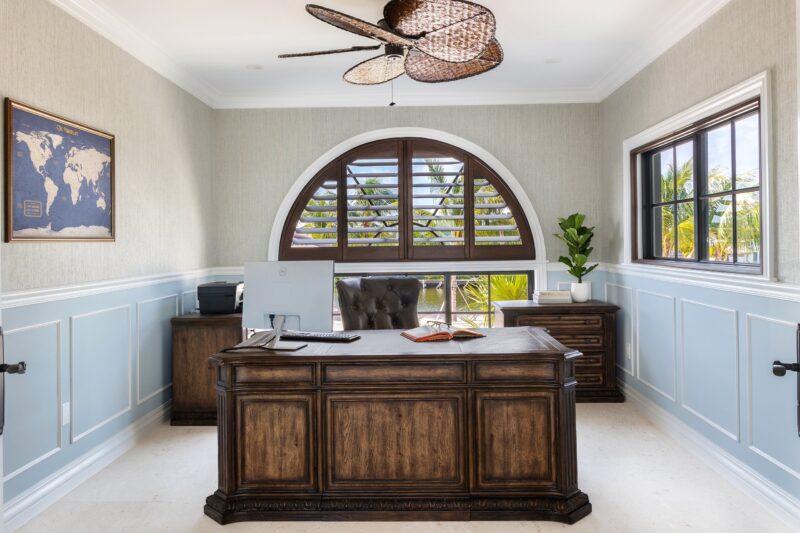 Sunrise Home Office After