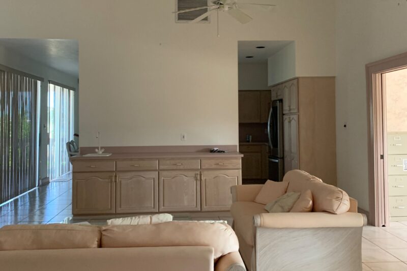 Sunrise Living & Kitchen Before