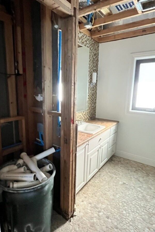 The Lighthouse Vanity Before
